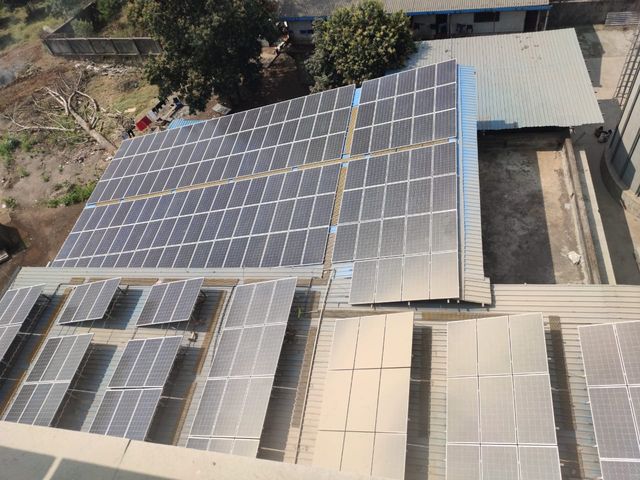 Rooftop Solar Installation by Prayosha Solar at Vapi, Gujarat