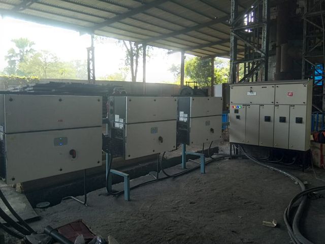 Solar inverter and electrical panel room