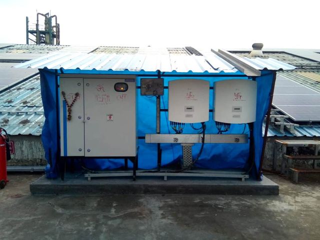Inverter & Electrical Room by Prayosha Solar at Silvassa, D&NH