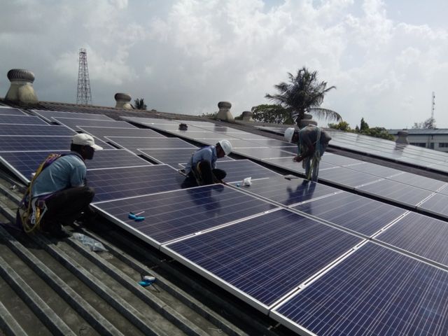 Rooftop Solar Installation by Prayosha Solar at Vapi, Gujarat
