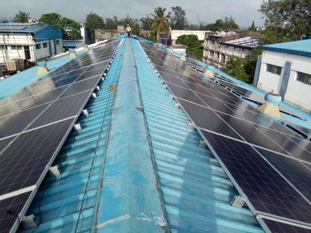 Rooftop Solar Installation by Prayosha Solar at Daman