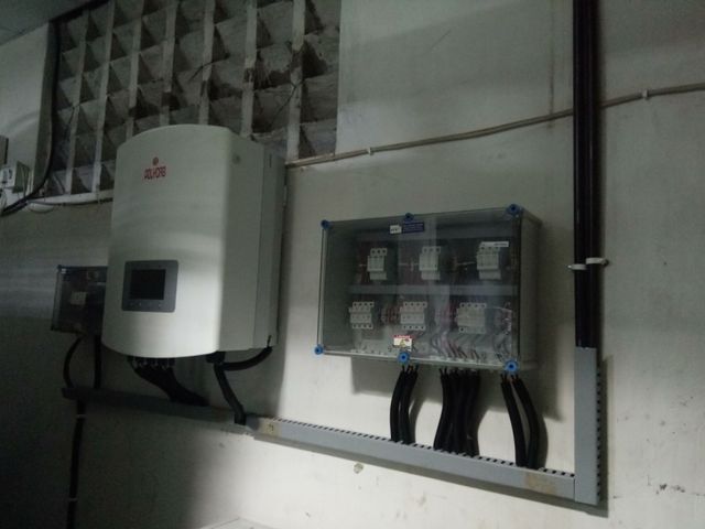 Inverter & Electrical Room by Prayosha Solar at Masat, Silvassa