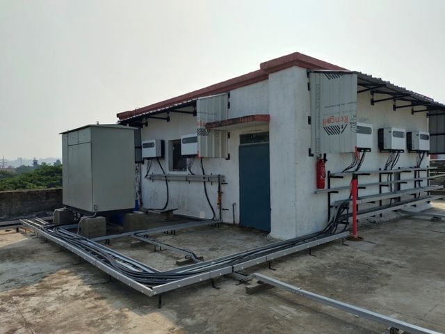 Rooftop Solar Installation by Prayosha Solar at Silvassa, D&NH