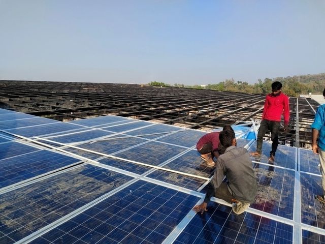 Inverter & Electrical Room by Prayosha Solar at Masat, Silvassa