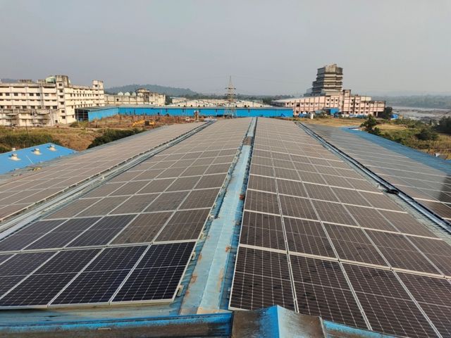 Rooftop Solar Installation by Prayosha Solar at Halol, Gujarat