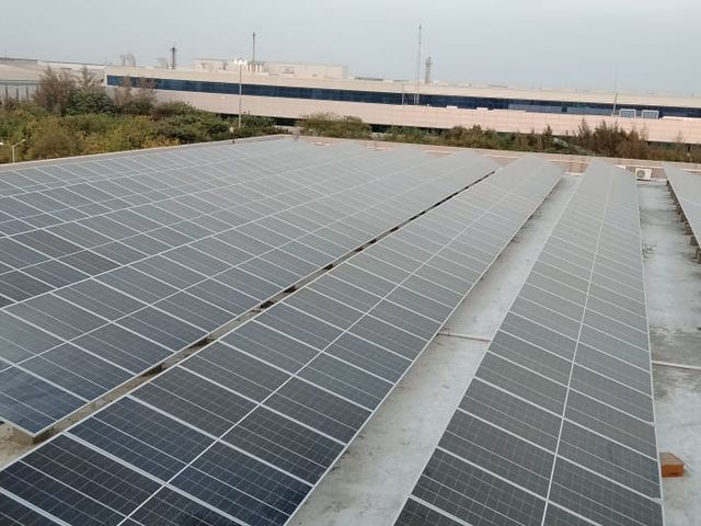 Rooftop Solar Installation by Prayosha Solar at Vapi, Gujarat