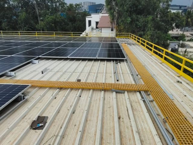Rooftop Solar Installation by Prayosha Solar at Umbergaon, Gujarat